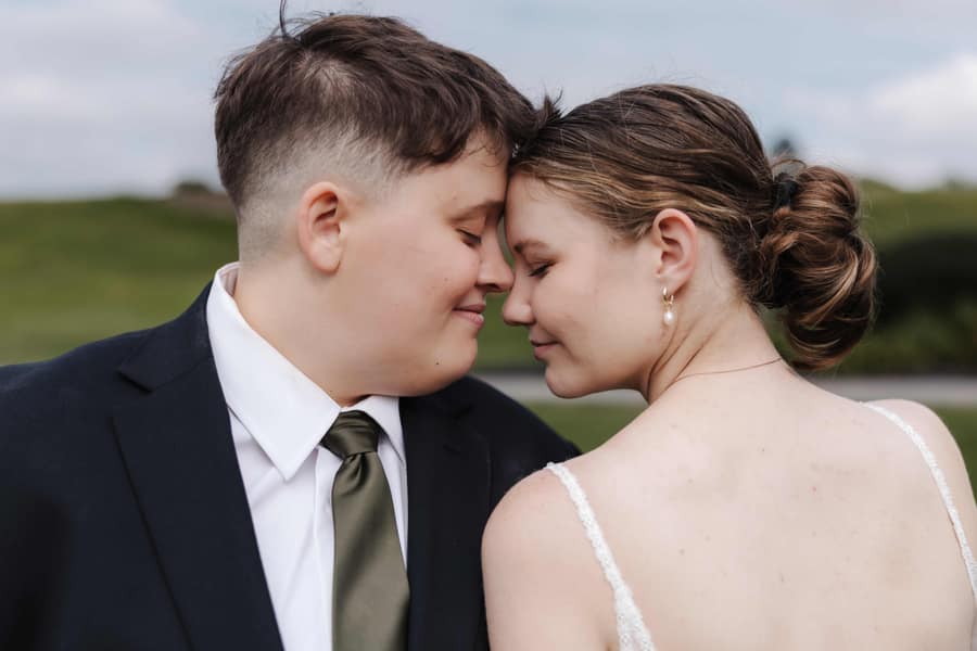 Ruth and Emily wedding photograph 7