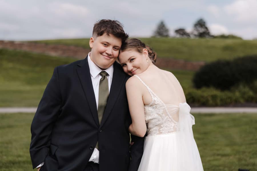 Ruth and Emily wedding photograph 9
