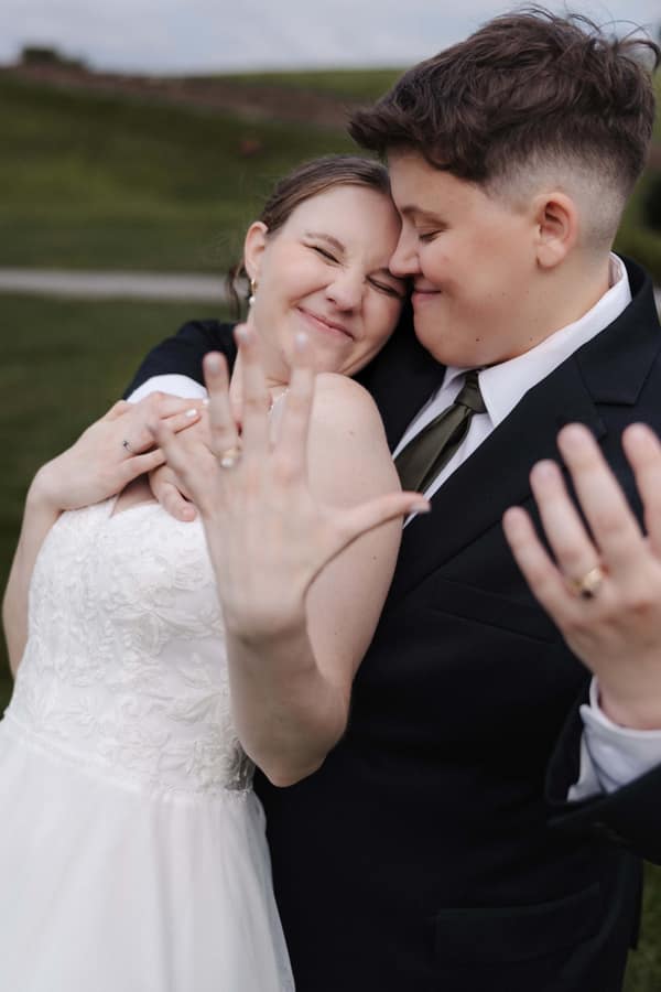 Ruth and Emily wedding photograph 13