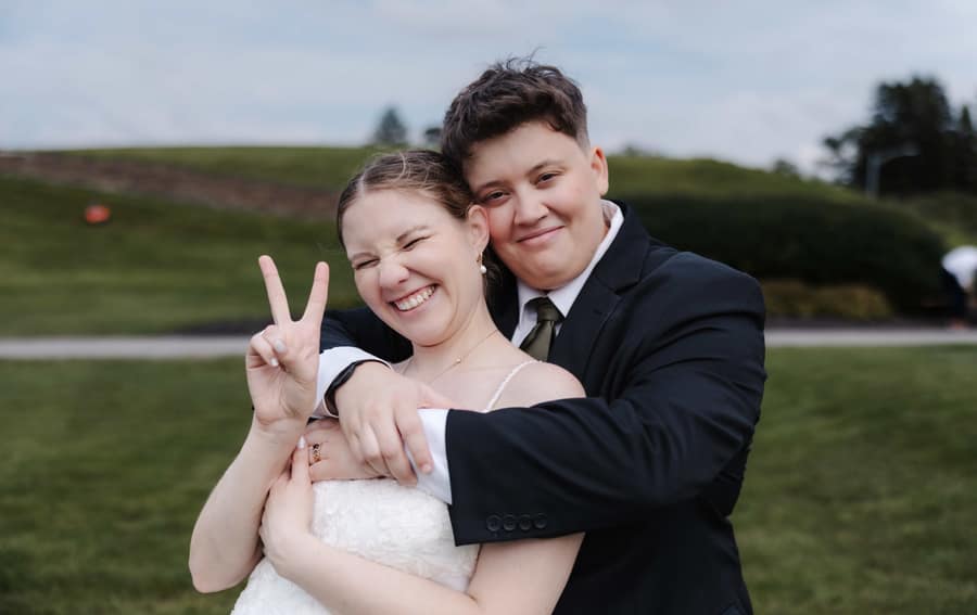 Ruth and Emily wedding photograph 15