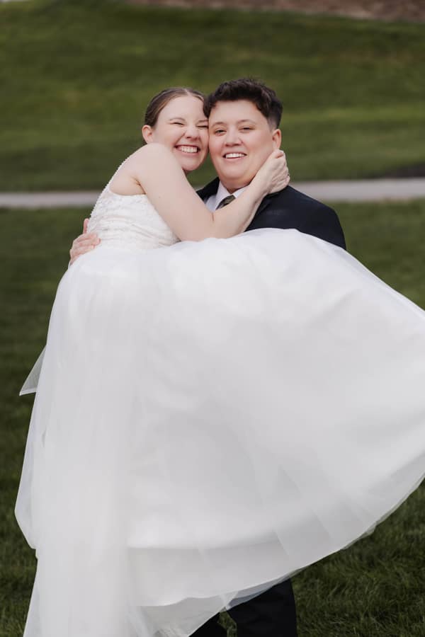Ruth and Emily wedding photograph 17