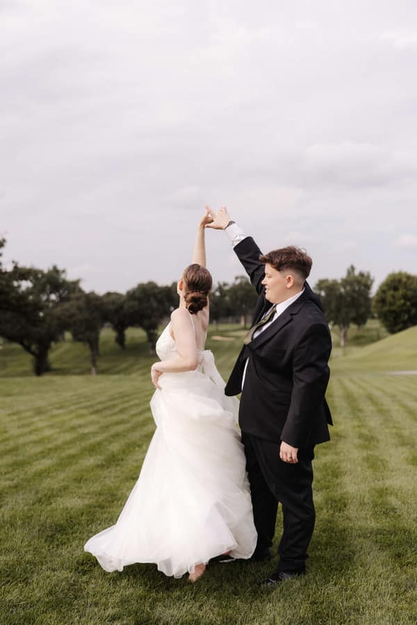 Ruth and Emily wedding photograph 33