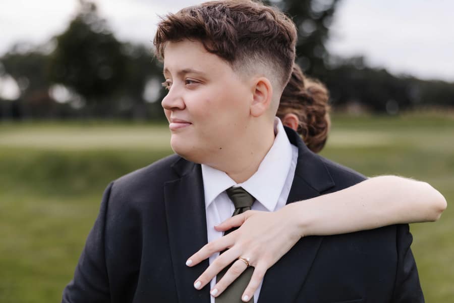 Ruth and Emily wedding photograph 41