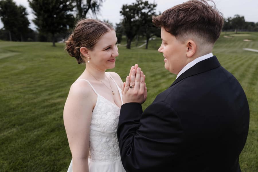 Ruth and Emily wedding photograph 47