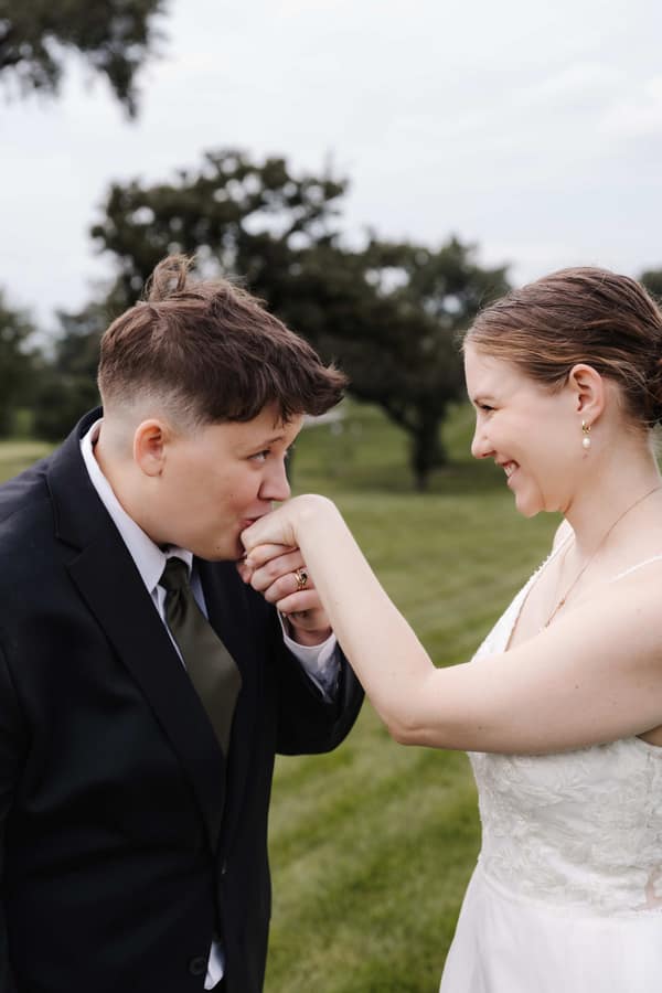 Ruth and Emily wedding photograph 48