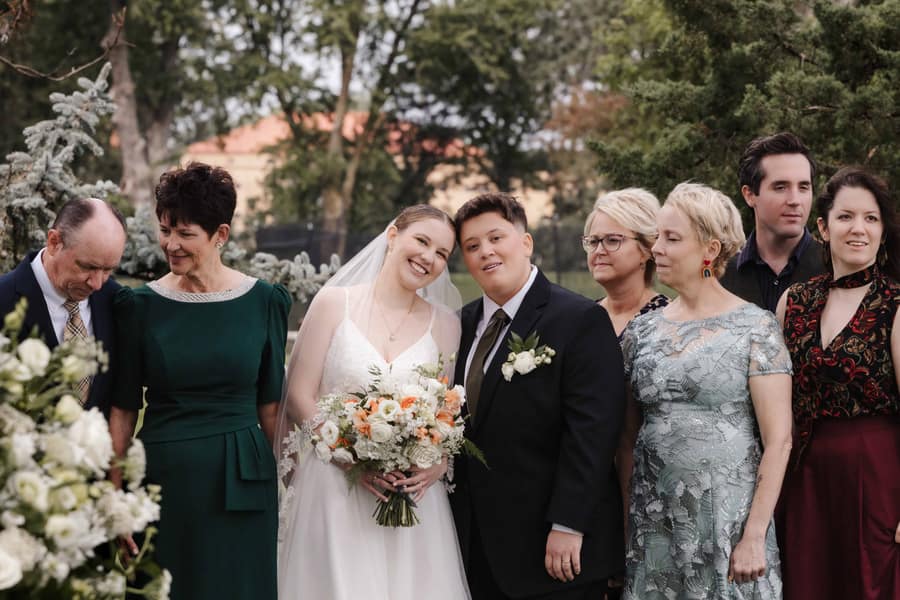 Ruth and Emily wedding photograph 82