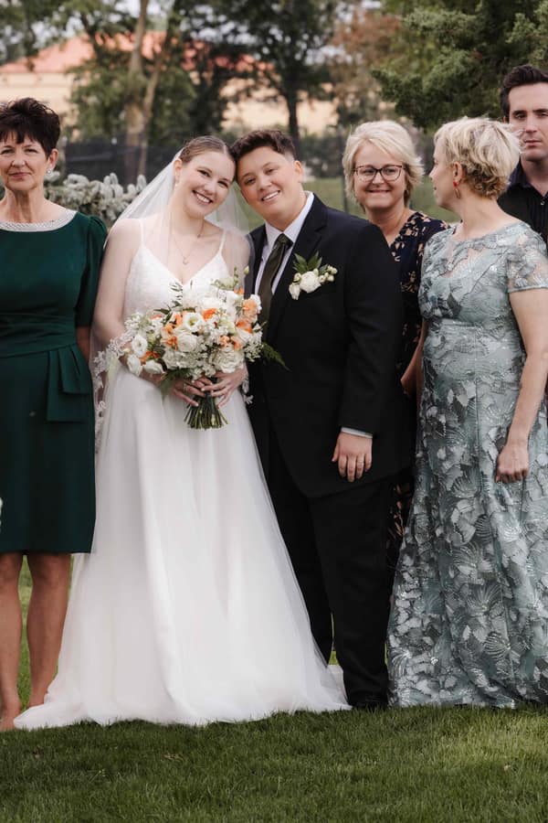 Ruth and Emily wedding photograph 83