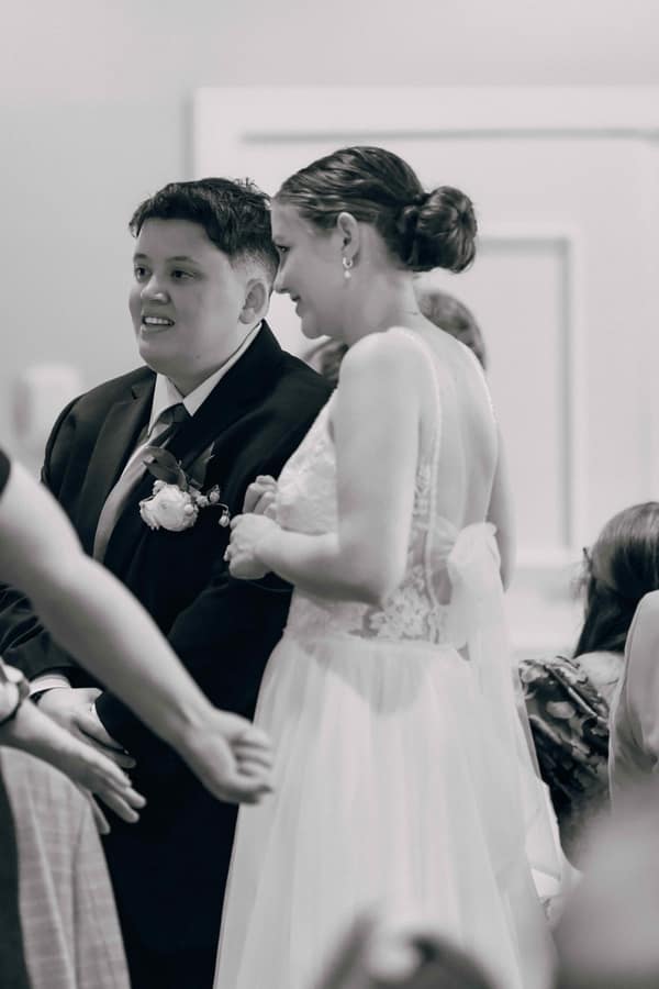 Ruth and Emily wedding photograph 87