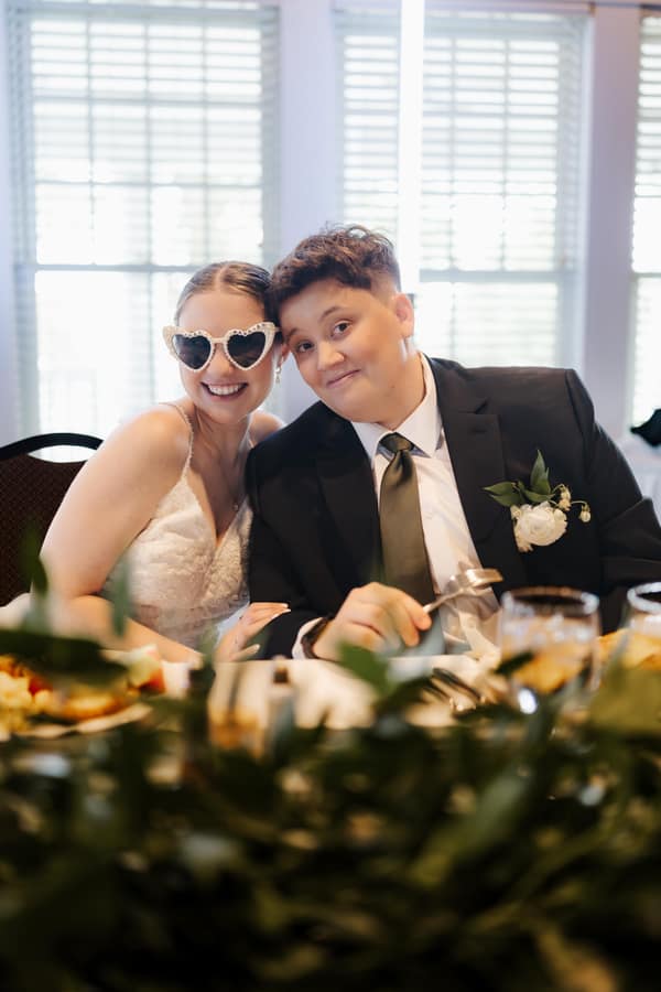 Ruth and Emily wedding photograph 94